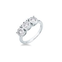 Ring Mirco Visconti Woman in White Gold Diamante AB723/ 7